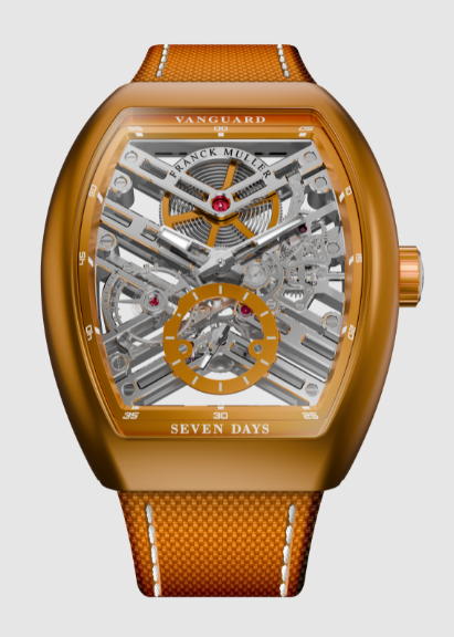Buy Franck Muller Vanguard Royal Bauxite Replica Watch for sale Cheap Price V 45 S6 SQT ALGRMC AC OR